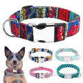 Collier de chien de chiot sublimation avec matériel en acier inoxydable